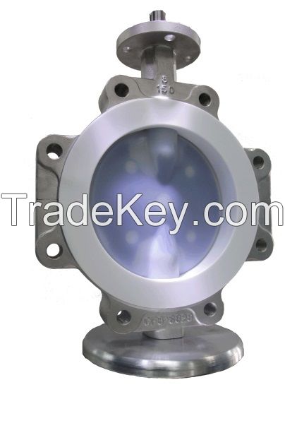 Resilient Seated lined Butterfly Valve