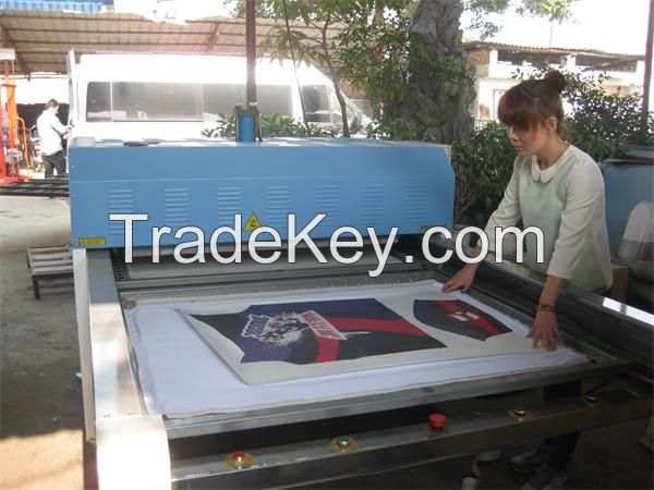 Hydraulic Large Format Hot Foil Stamping Machine,T Shirt Printing Machine,Fabric Rotary Printing Machine