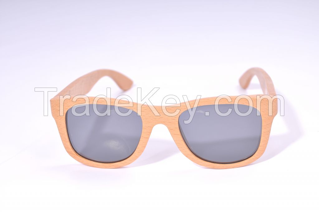 Fashion Summer men wooden bammboo sunglasses eyeglass Polarized