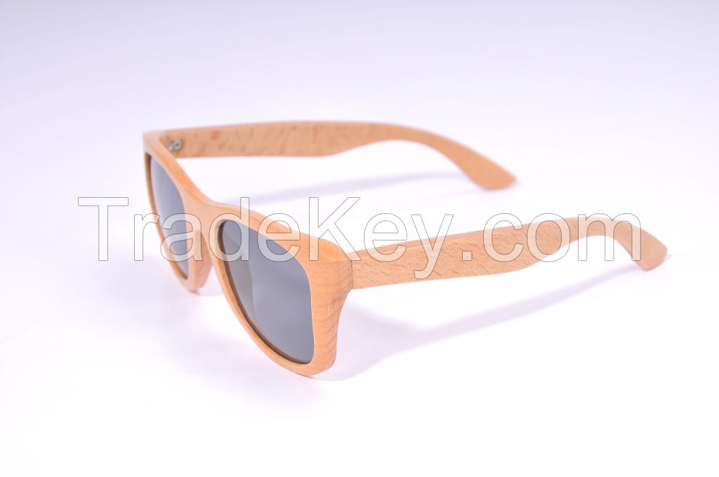 Fashion Summer men wooden bammboo sunglasses eyeglass Polarized
