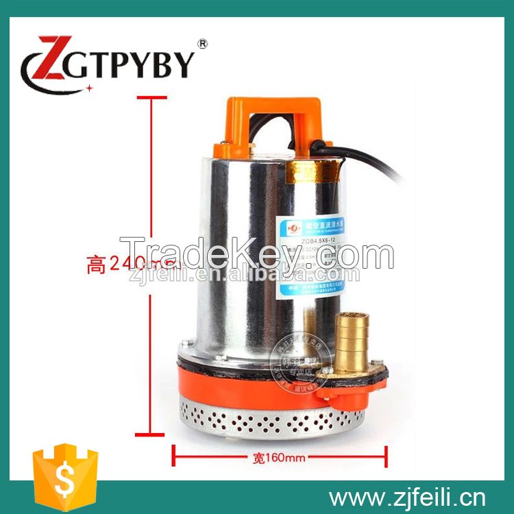 12V 24v mini dc submersible water pump for sale