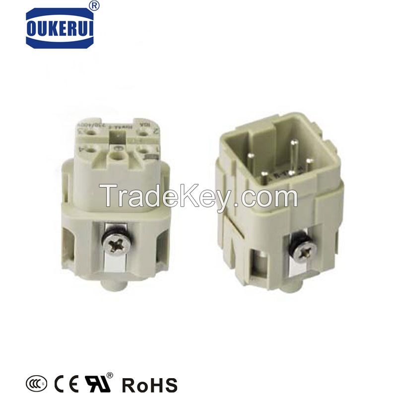 oukerui heavy duty connector HZW-HA-004-M/F