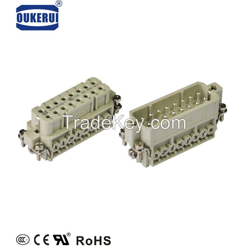 oukerui heavy duty connector HZW-HA-016-M/F