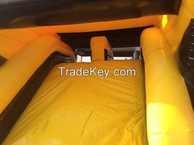 Inflatables, like slides, bouncers, combos, water games, sport games,