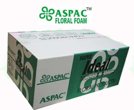 aspac floral foam brick