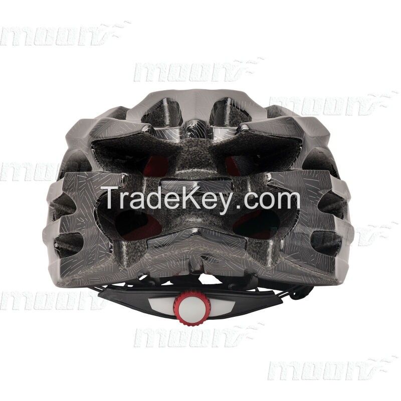 Bicycle Helmet, PC Shell, High Density EPS, 24 Air Vents, With Back Light, CE Certificate