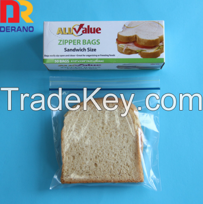 food sandwich ziplock bags 