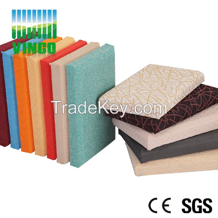 sound absorbing fabric acoustic panel for cinema