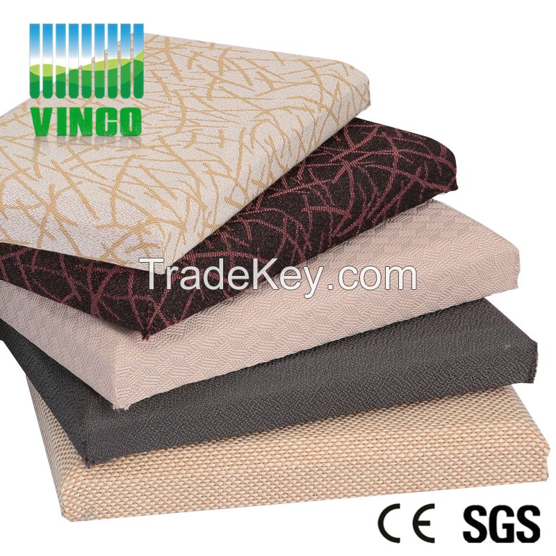 sound absorbing fabric acoustic panel for cinema