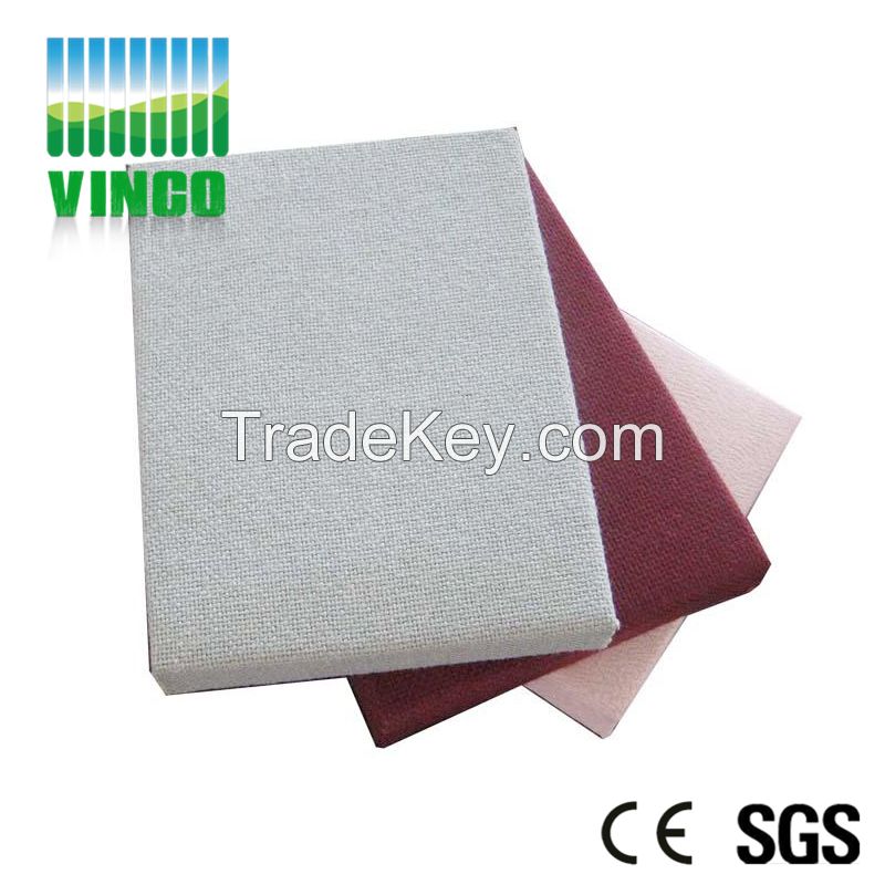 sound absorbing fabric acoustic panel for cinema