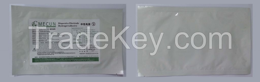 CE Approved neutral electrode/patient plate/grounding pad with lead wire