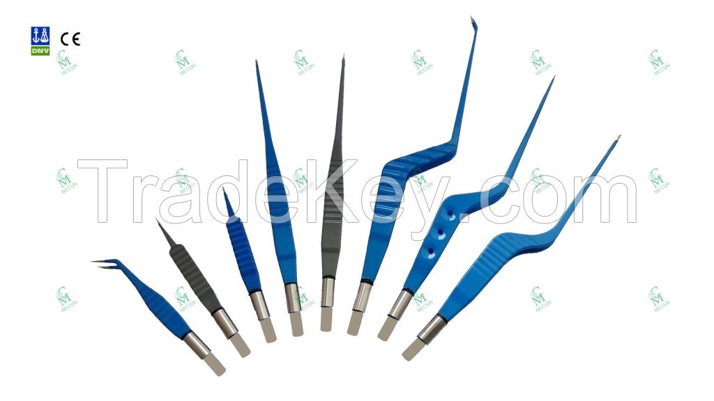 CE certificated Reusable Bipolar coagulation forceps 