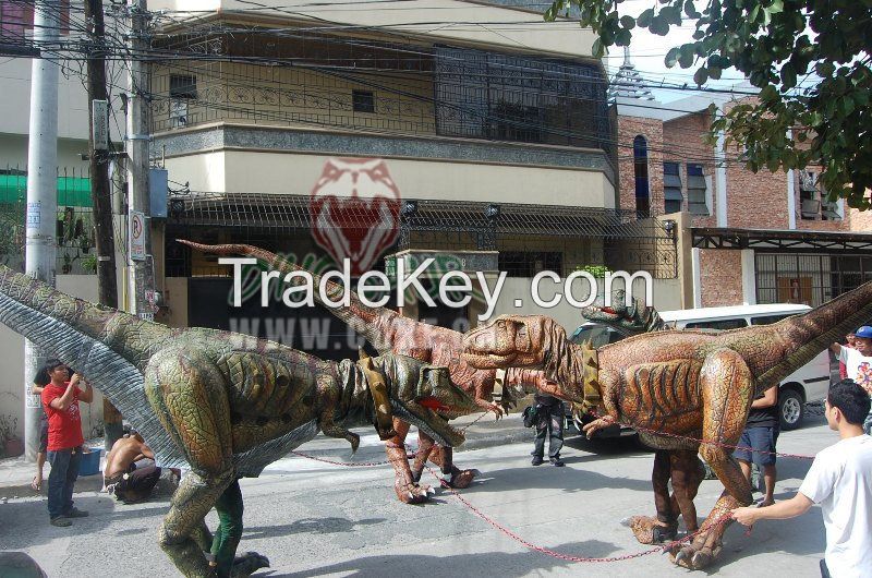 Professional Life Size Animatronic Dinosaur Costumes