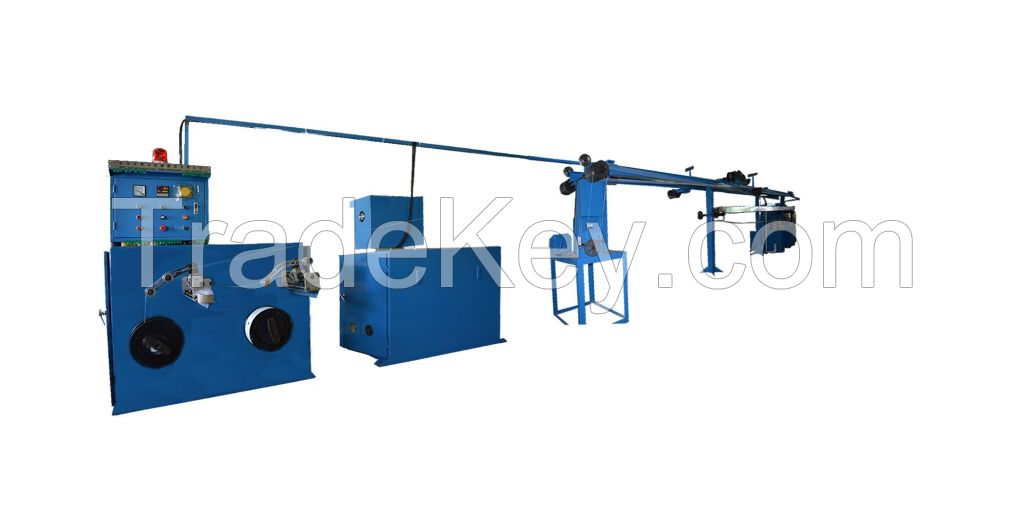 plastic coated wire extrusion production line from factory (made in China)