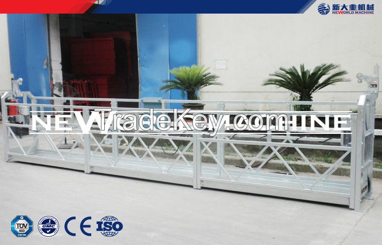 Zlp1000 Security Suspended Working Platform / Portable Rope Suspended Platform