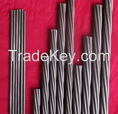 Low relaxation PC( Prestress Concrete) Steel Strand Cable for railway