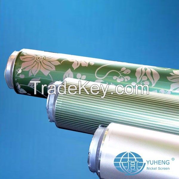 textile printing machinery parts nickel screen