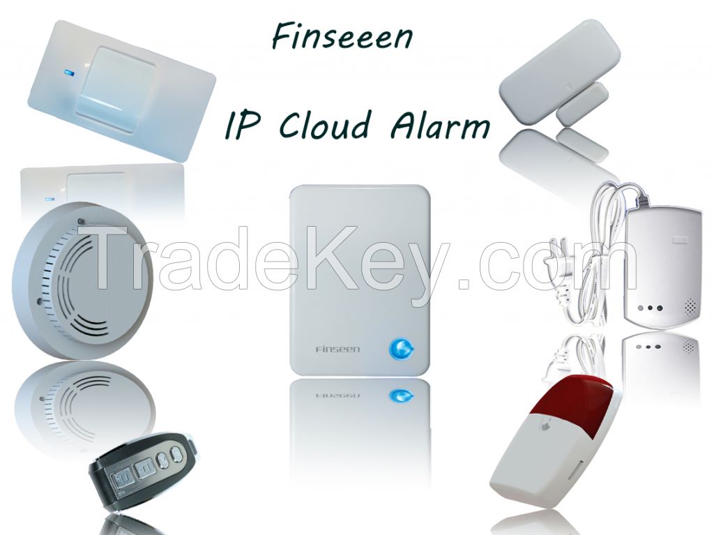 New technology product in China Finseen 868MHz intelligent IP cloud alarm with app control