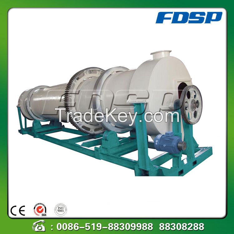 Triple barrel rotary dryer