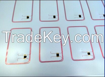 smart card inlay of card chip contact high frequency 13.56MHZ S50/S70