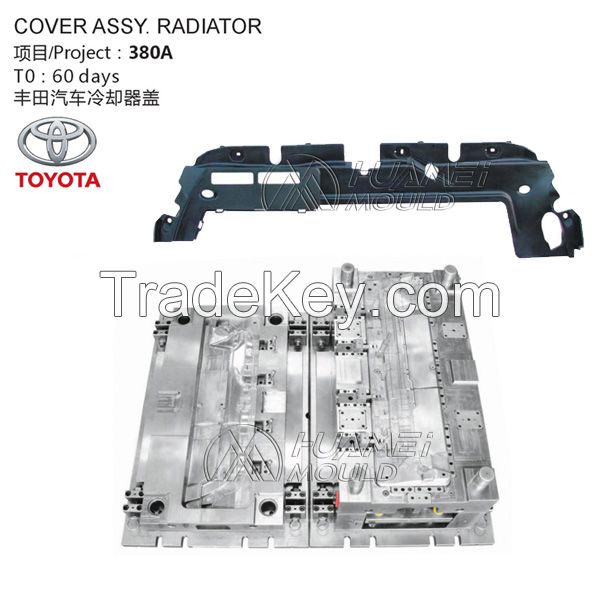 Cover Assy. Radiator Mould Plastic mould Injection Mould Auto-parts mold