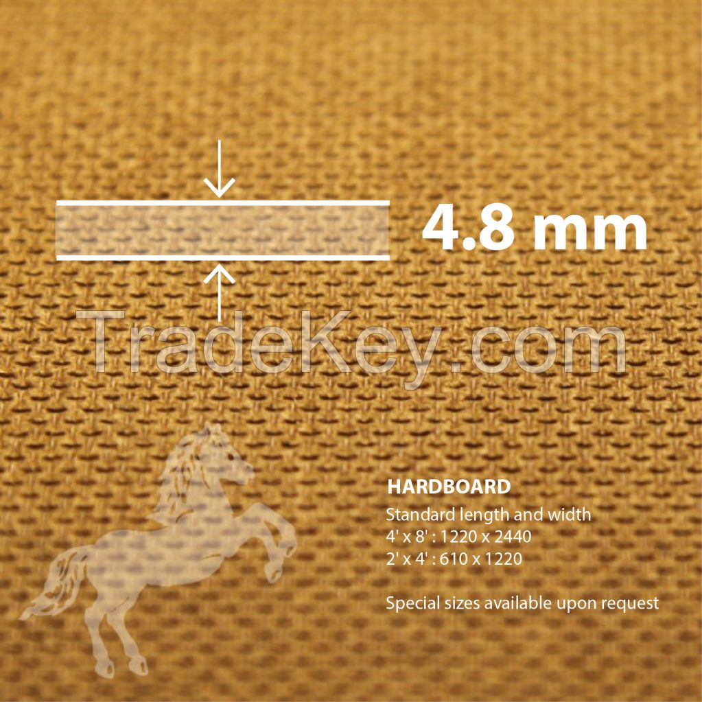 Horse Brand Hardboard - 4.8mm GRADE A