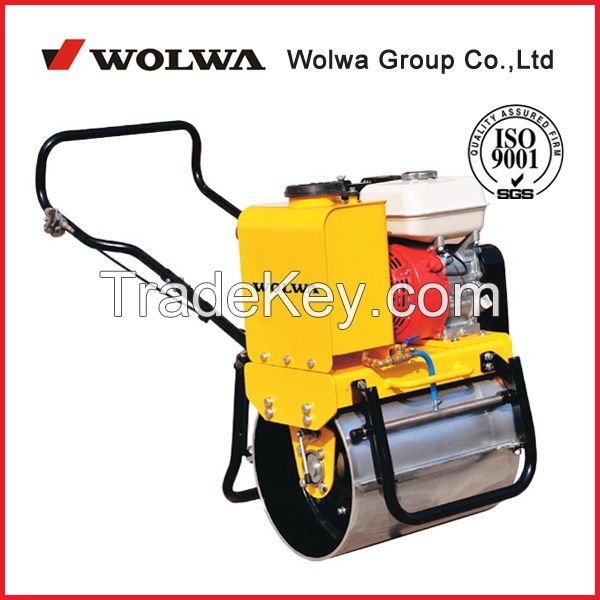 Wolwa 0.15 ton walking type single steel wheel road roller