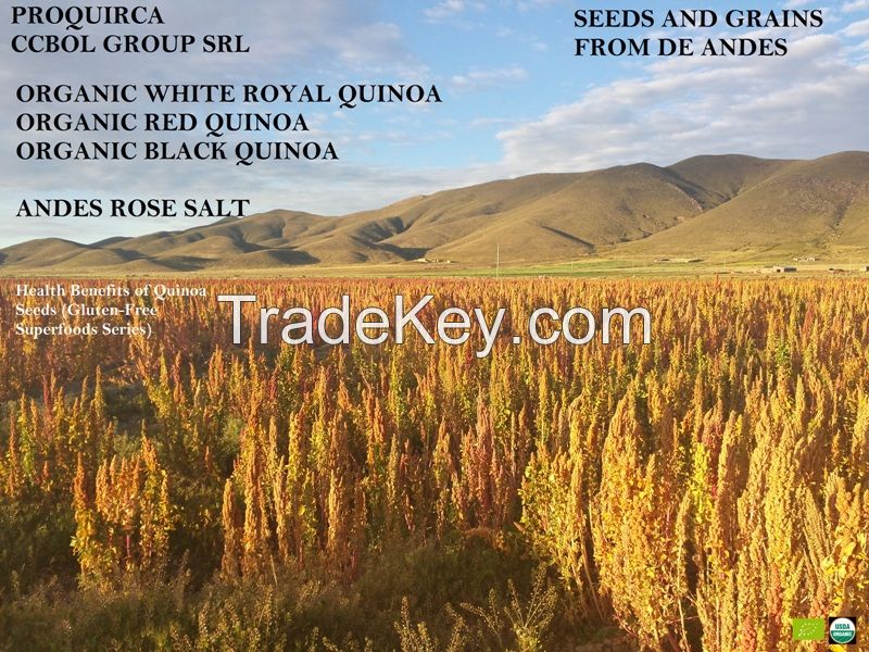 Organic royal quinoa and chia from Bolivia