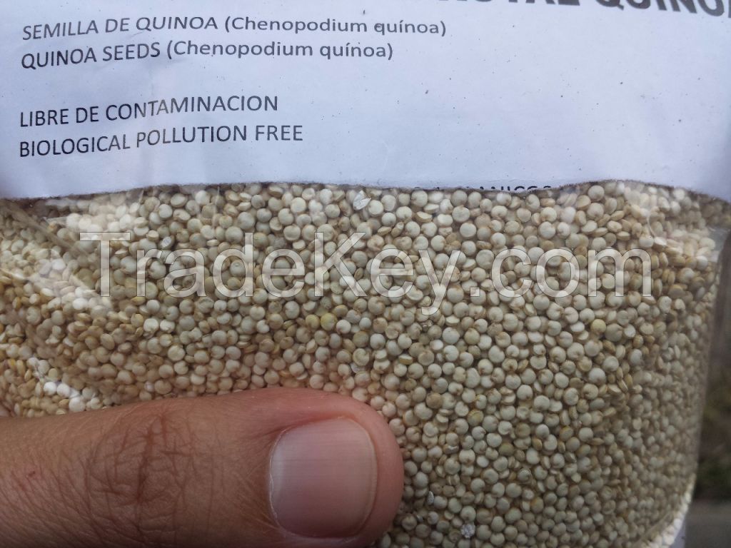 Organic royal quinoa and chia from Bolivia