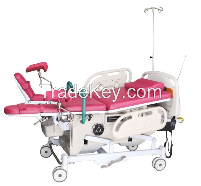 Electric parturition bed