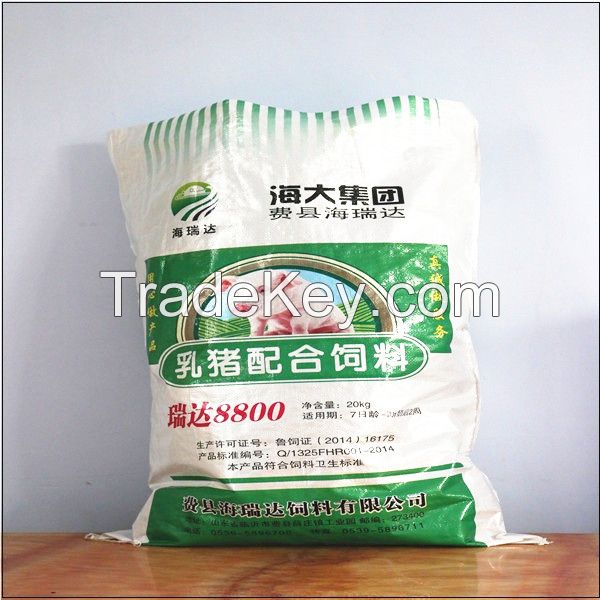 Good quality recycled and environment-friendly polypropylene woven rice bag polypropylene woven bags for rice/flour/food/wheat