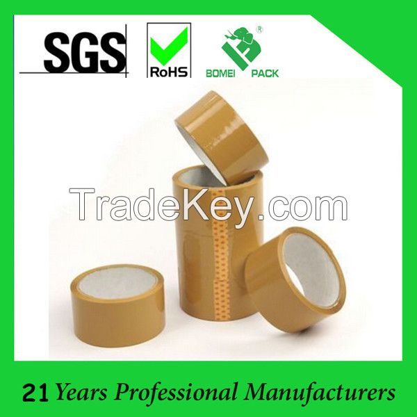 BOPP Material and Single Sided Adhesive Side Brown Packing Tape
