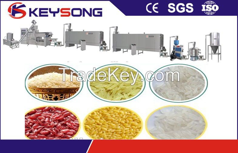 full automatic artificial rice  processing machine