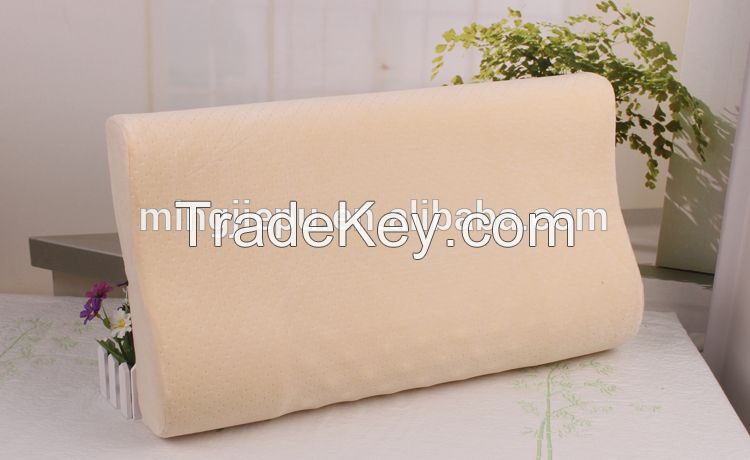 massage wave memory foam pillow, comfortable pillow with shredded