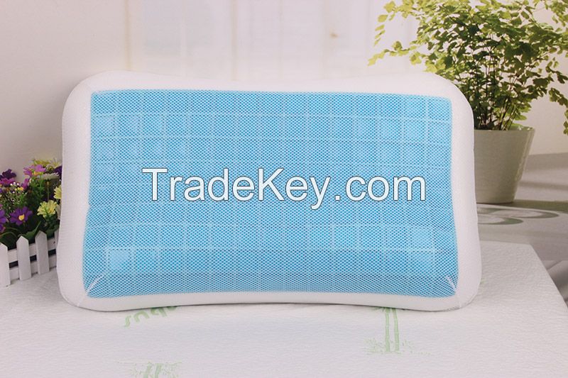 supply all of kinds gel memory foam pillow,cooling pillow,silicon PU pillow