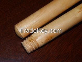 Natural Wooden Broom Handle 22mm