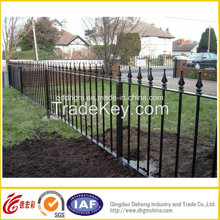 Decorative Residential/Commercial High Quality Wrought Iron Fencing