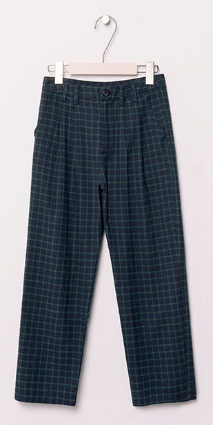 Women Vintaged Checkered Pants- Pants Expert