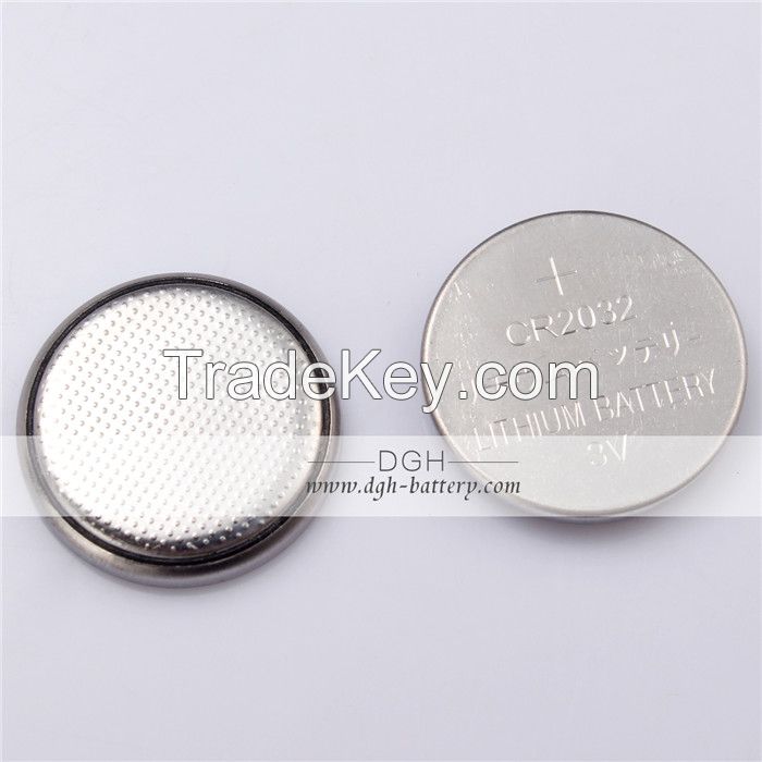 high quality lithium button battery 3v cr2032