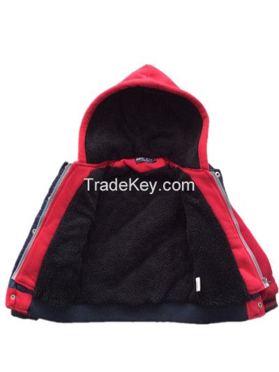 Customized Winter Active Boy Outwear Varsity Jackets