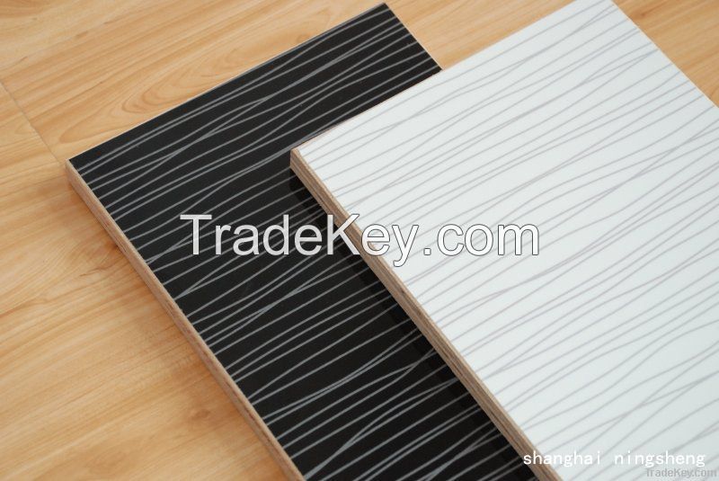 Pure Color/Wood Grain UV Board with High Quality Low Price