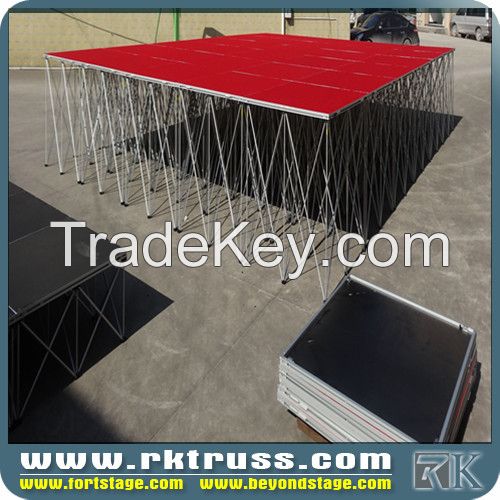 China wholesale stage trestle,folding stage