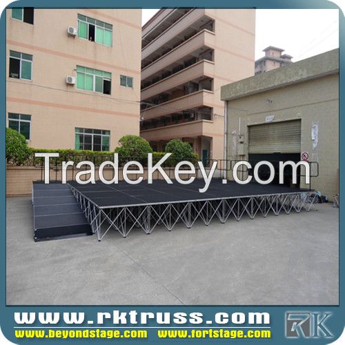 outdoor&indoor adjustable decent stage