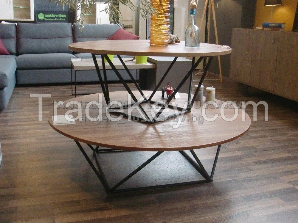 modern design Dining Table with metal base