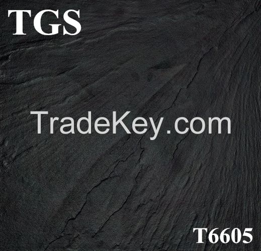 Black sandstone porcelain tiles 600*600mm/ wall tiles/ Manufacturer