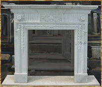 granite fireplace