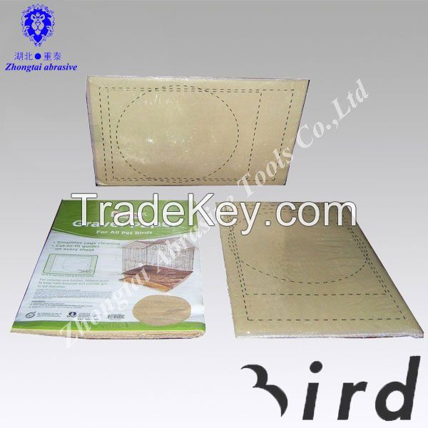 pet product bird cage gravel paper