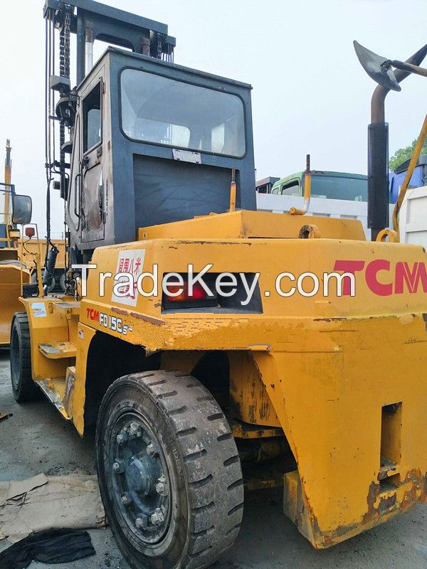 used tcm 15 ton forklift, FD150 forklift truck
