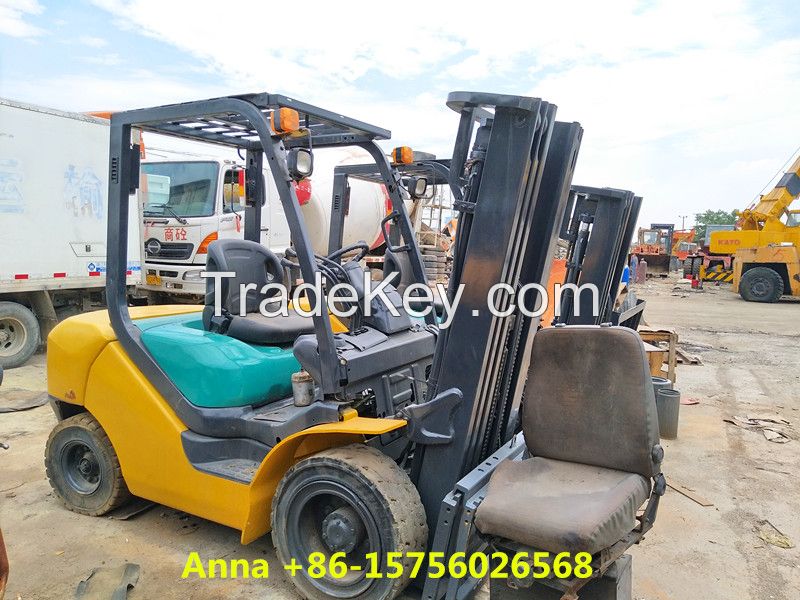 used japan komatsu fd30 3t forklift