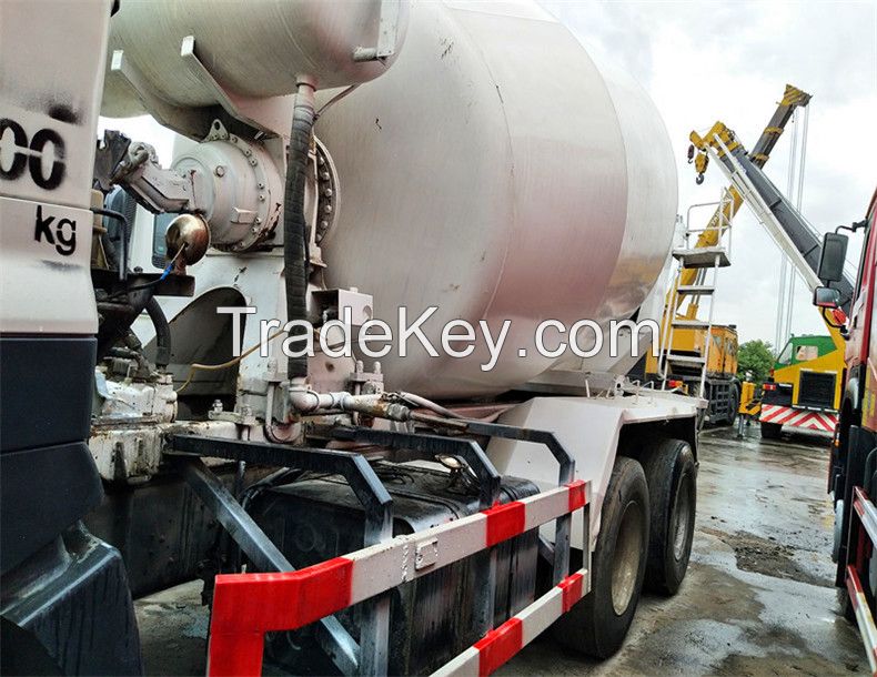 used 8 cubic cement truck, hino chassis concrete mixer for sale